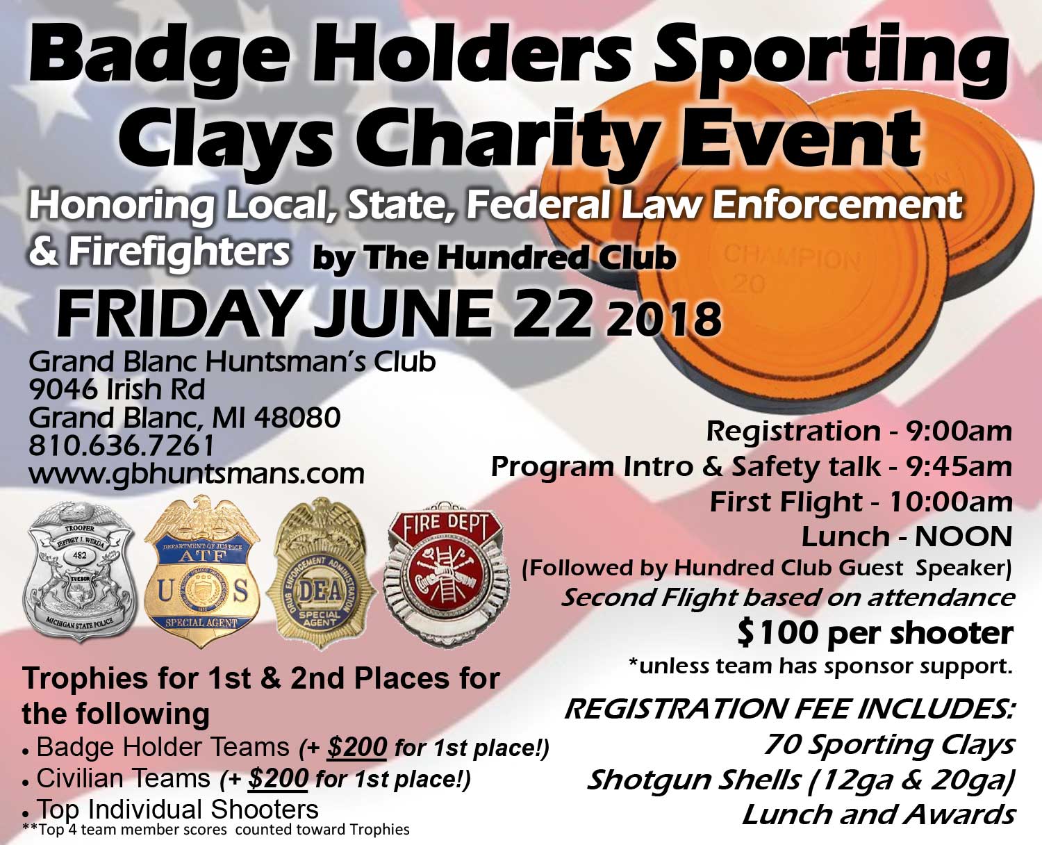 Badge Holders Charity Event 2024